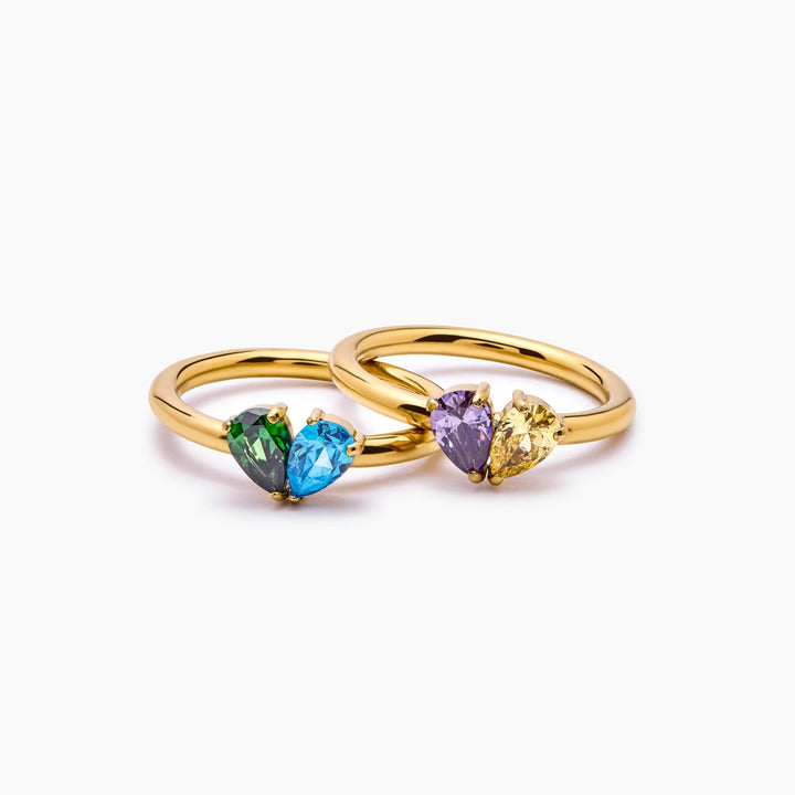 Personalized Birthstone Ring
