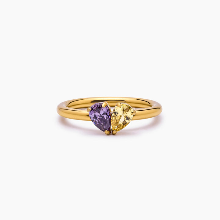 Personalized Birthstone Ring