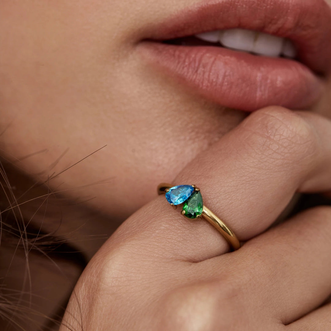 Personalized Birthstone Ring