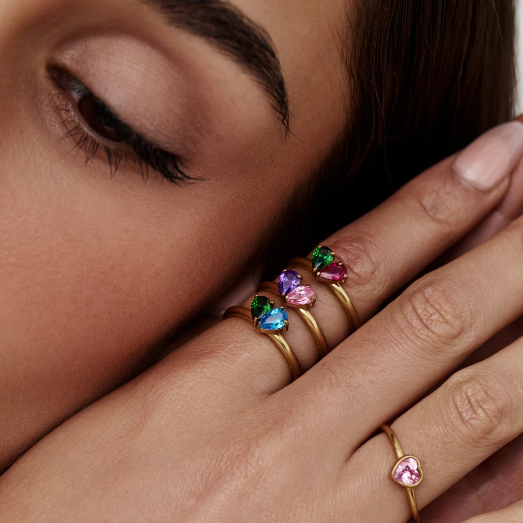 Personalized Birthstone Ring
