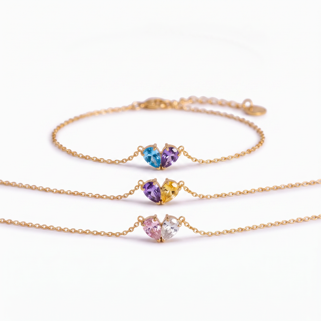 Personalized Birthstone Bracelet