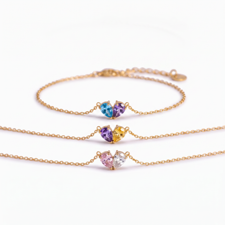 Personalized Birthstone Bracelet