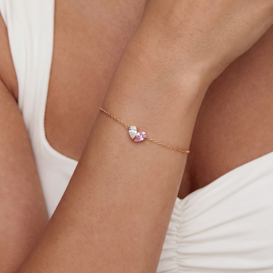 Personalized Birthstone Bracelet