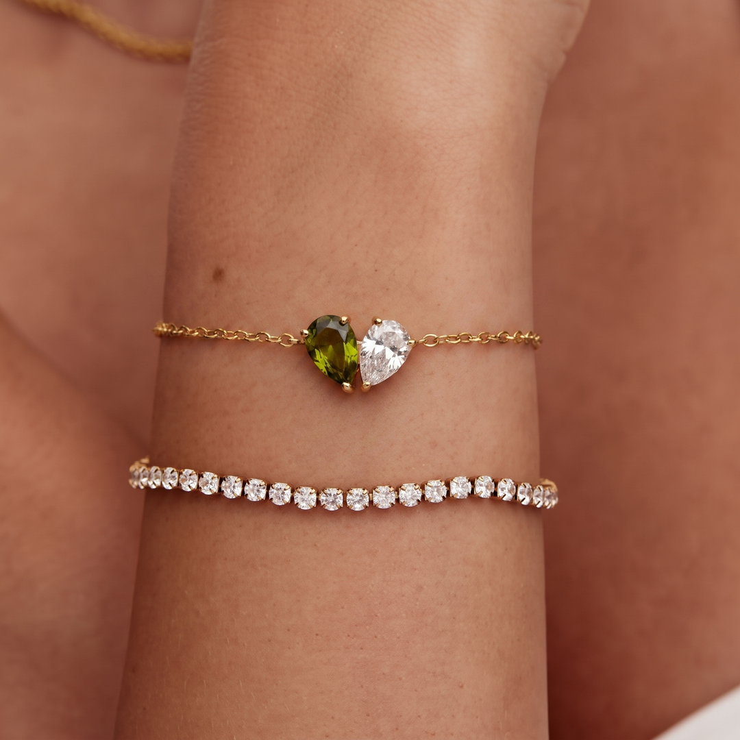 Personalized Birthstone Bracelet