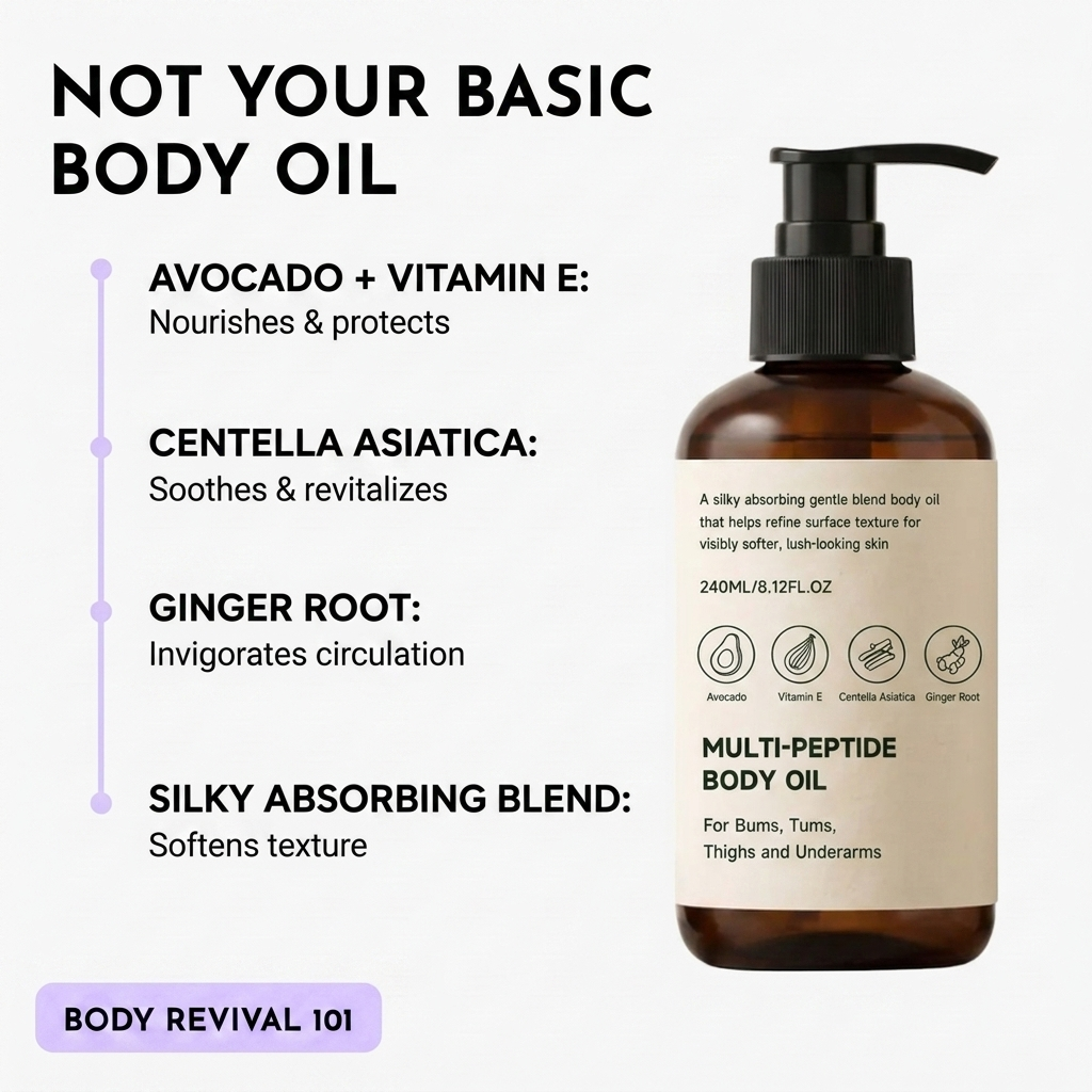 Reverse Aging Peptide Body Oil