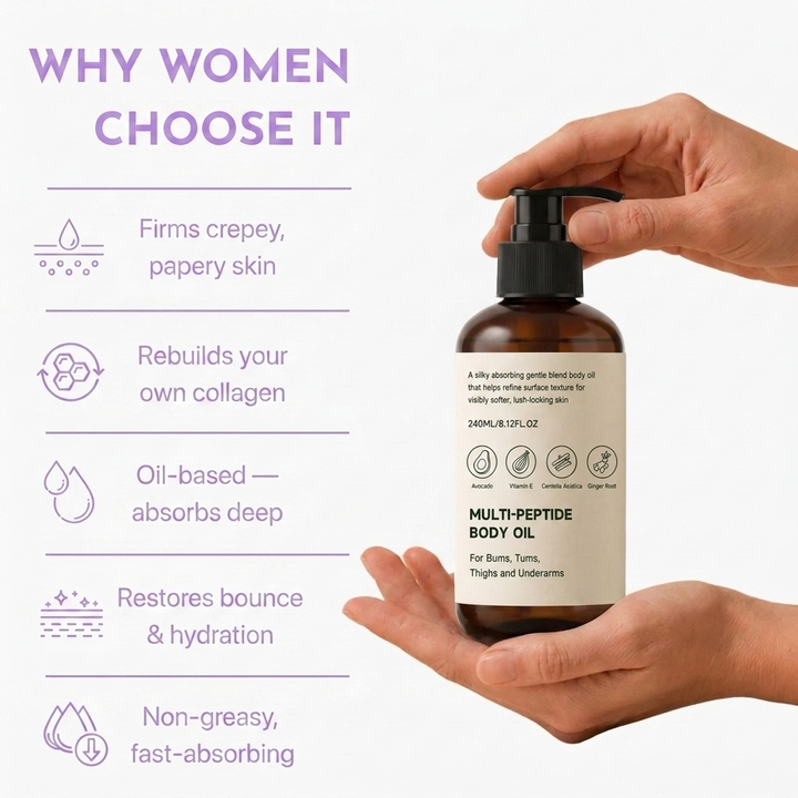 Reverse Aging Peptide Body Oil